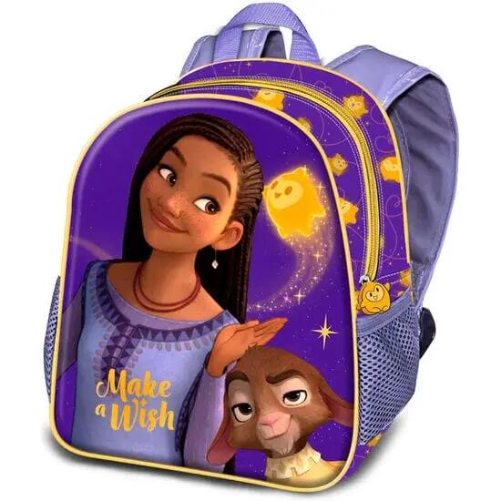 Girl's backpack Karactermania Disney Wish 3D