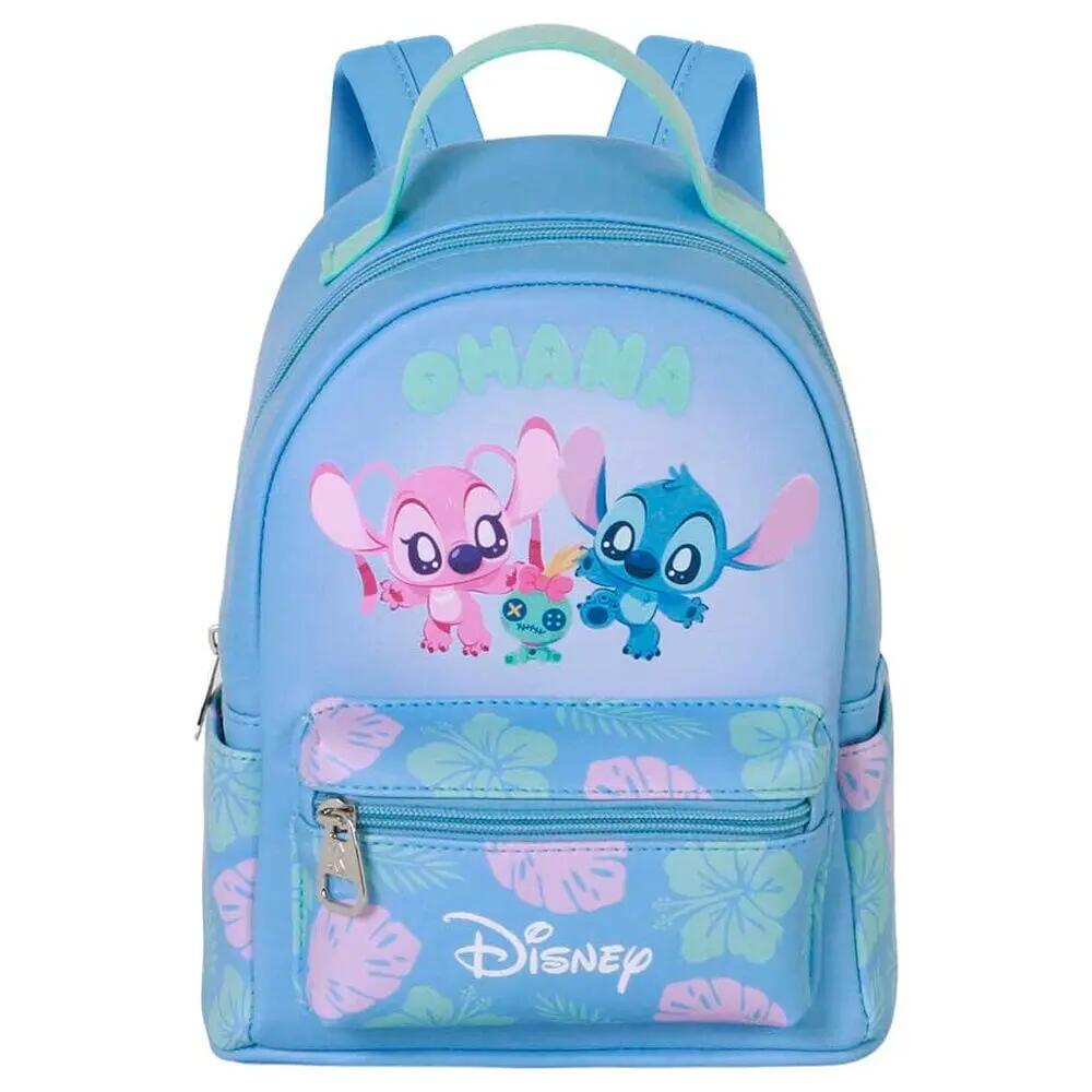 Zaino per bambini Stitch, 25 cm, con tasca frontale e spallacci regolabili 2/4