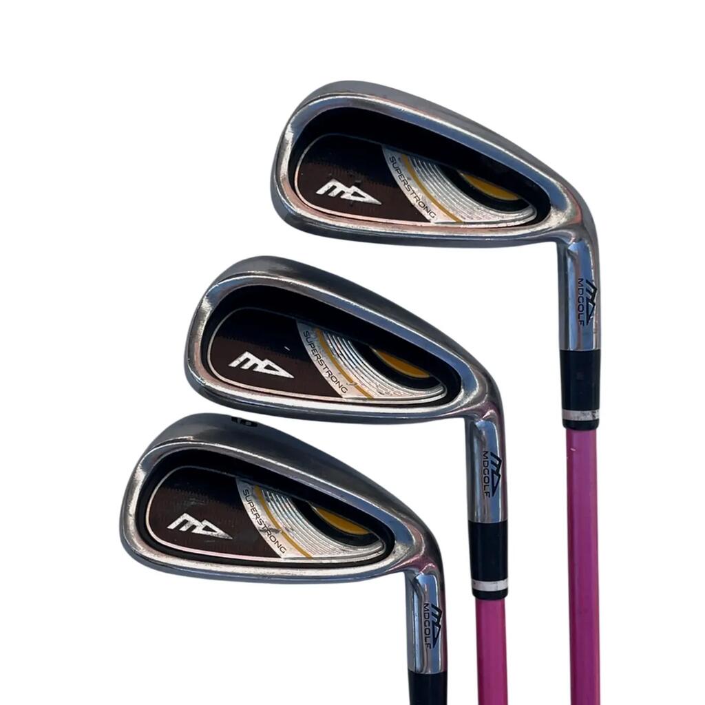 MD Golf Superstrong Iron Set / 6-PW+SW / Flex Ladies / Graphite