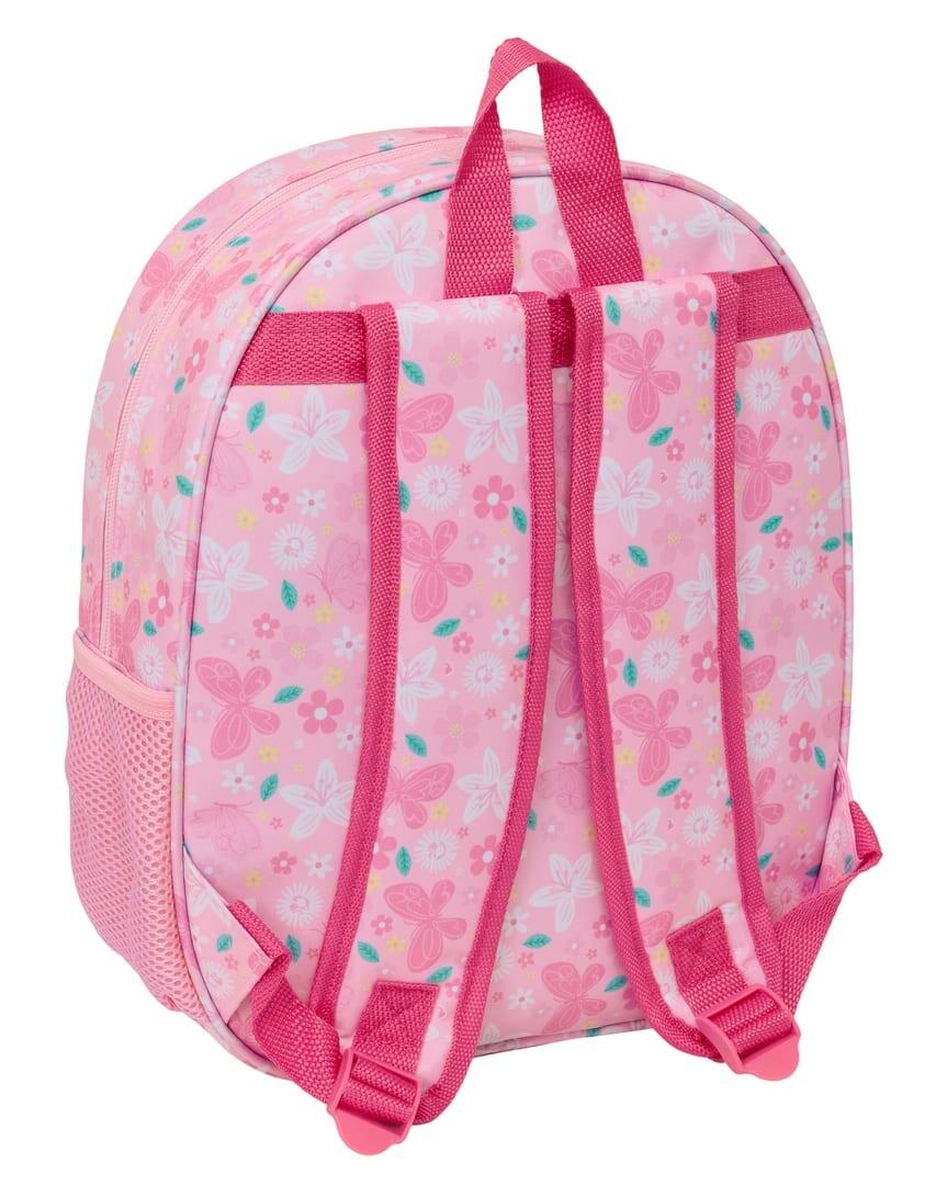 Barbie 3D Kinderrucksack mit Flaschenhalter und gepolsterten Schultergurten 2/3