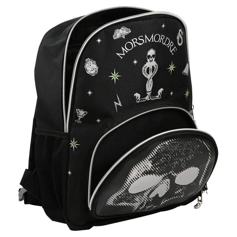 Zaino per bambini Harry Potter Dark Arts con tasca frontale e cerniera nera 2/4