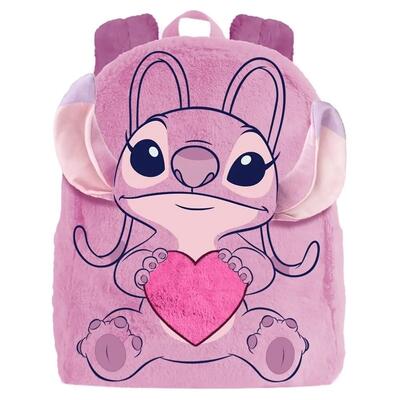 Zaino Wish 3D per bambini con cerniera e tasche laterali in rete viola
