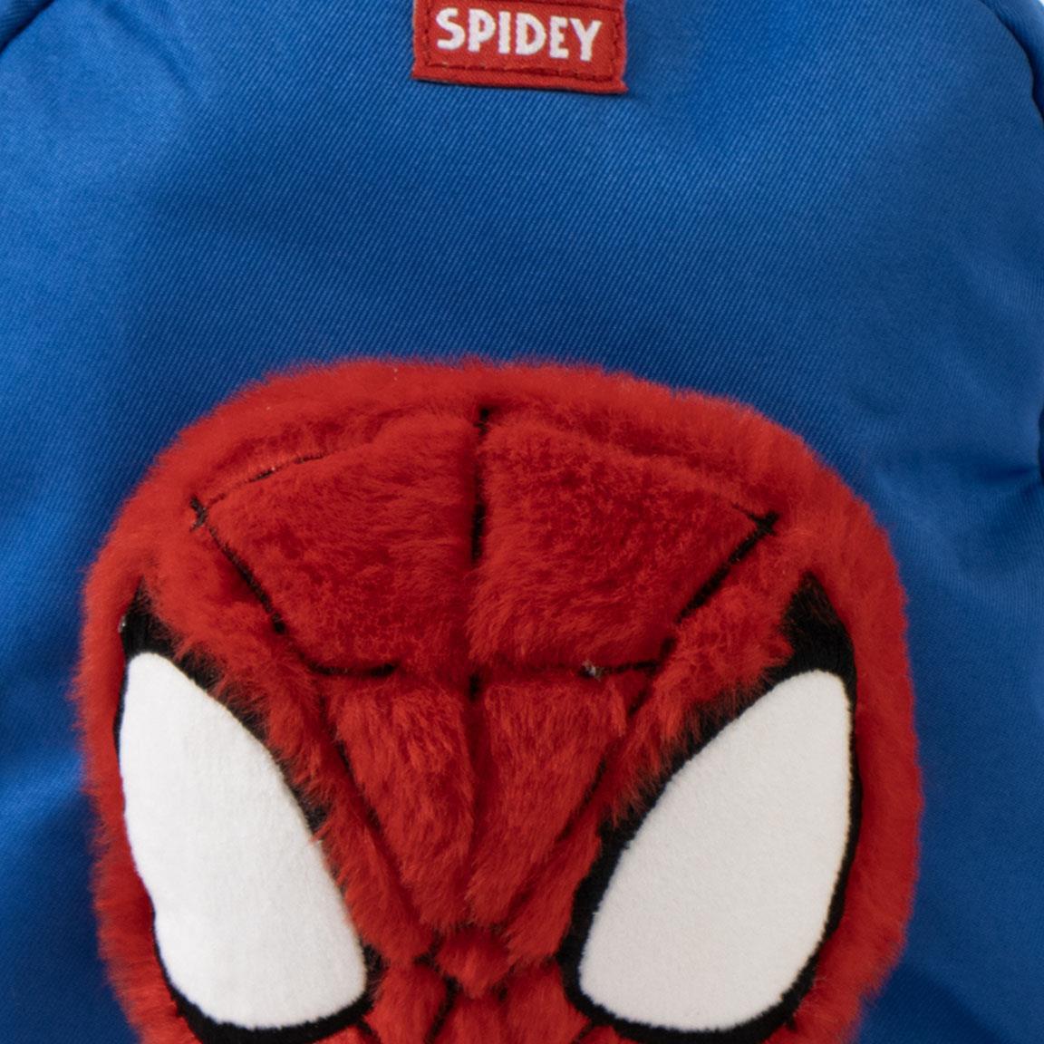 Zainetto per bambini Spidey in poliestere con inserto in peluche, blu 3/6