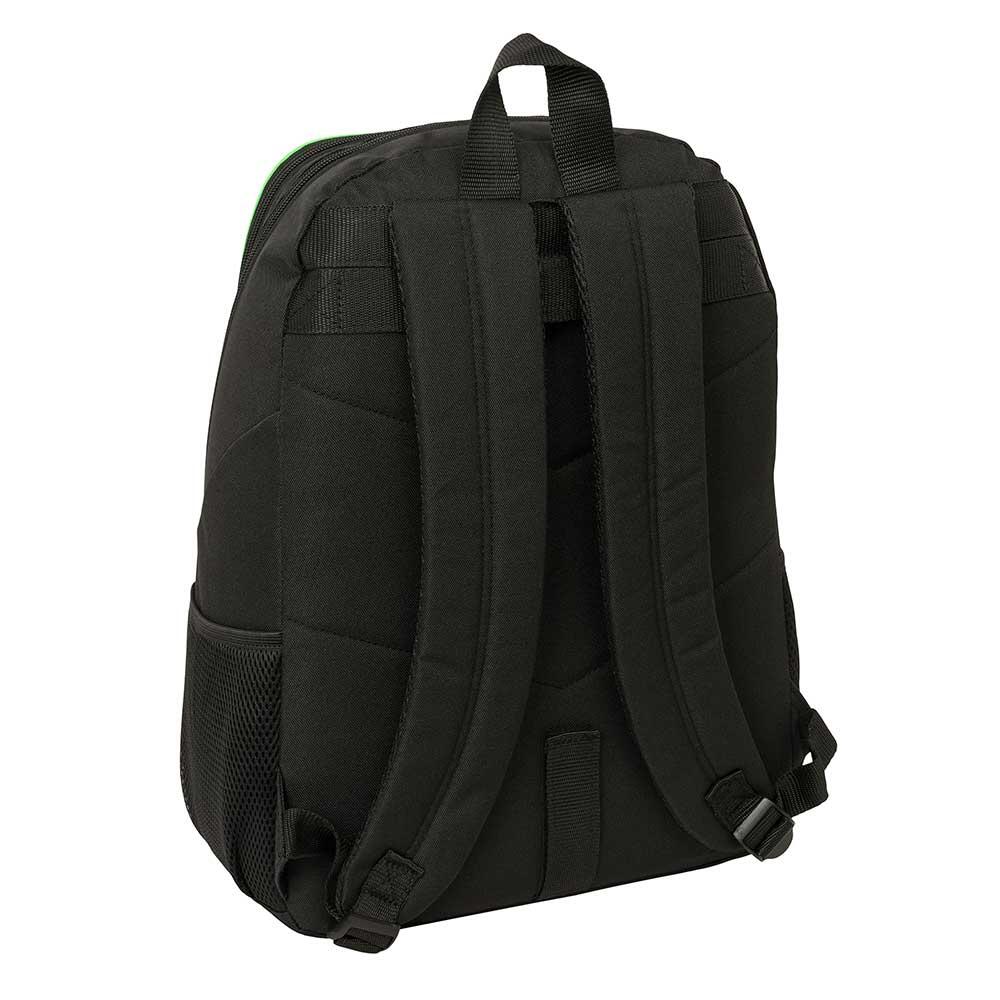 Sac à dos scolaire pour enfants Real Betis avec porte-bouteille et 2 2/3