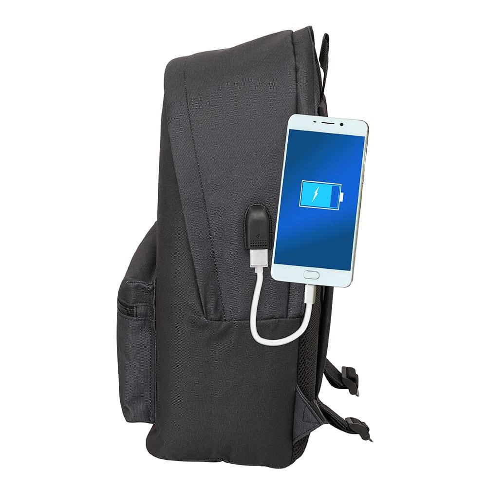 Mochila para laptop Harper & Neyer para adultos com porta USB e bolso frontal 3/5