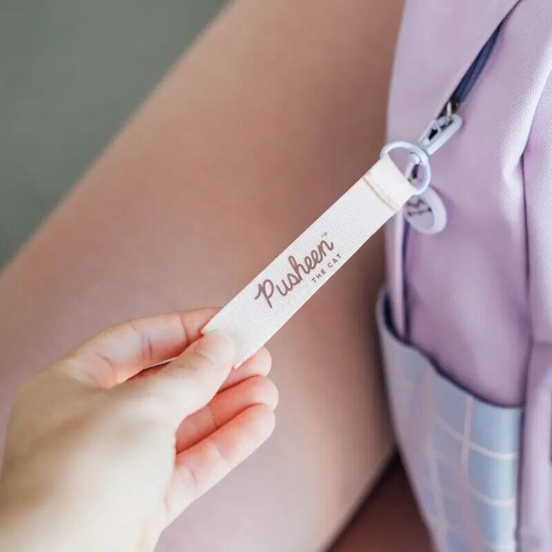 Zainetto per bambini Pusheen in poliestere con tasca frontale, colore lilla 4/4