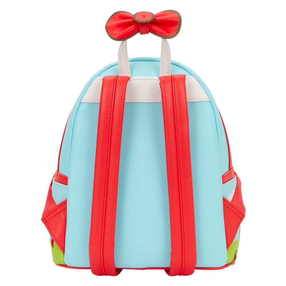 Mochila infantil Hello Kitty & Friends em poliuretano com alças ajustáveis, azul 4/4