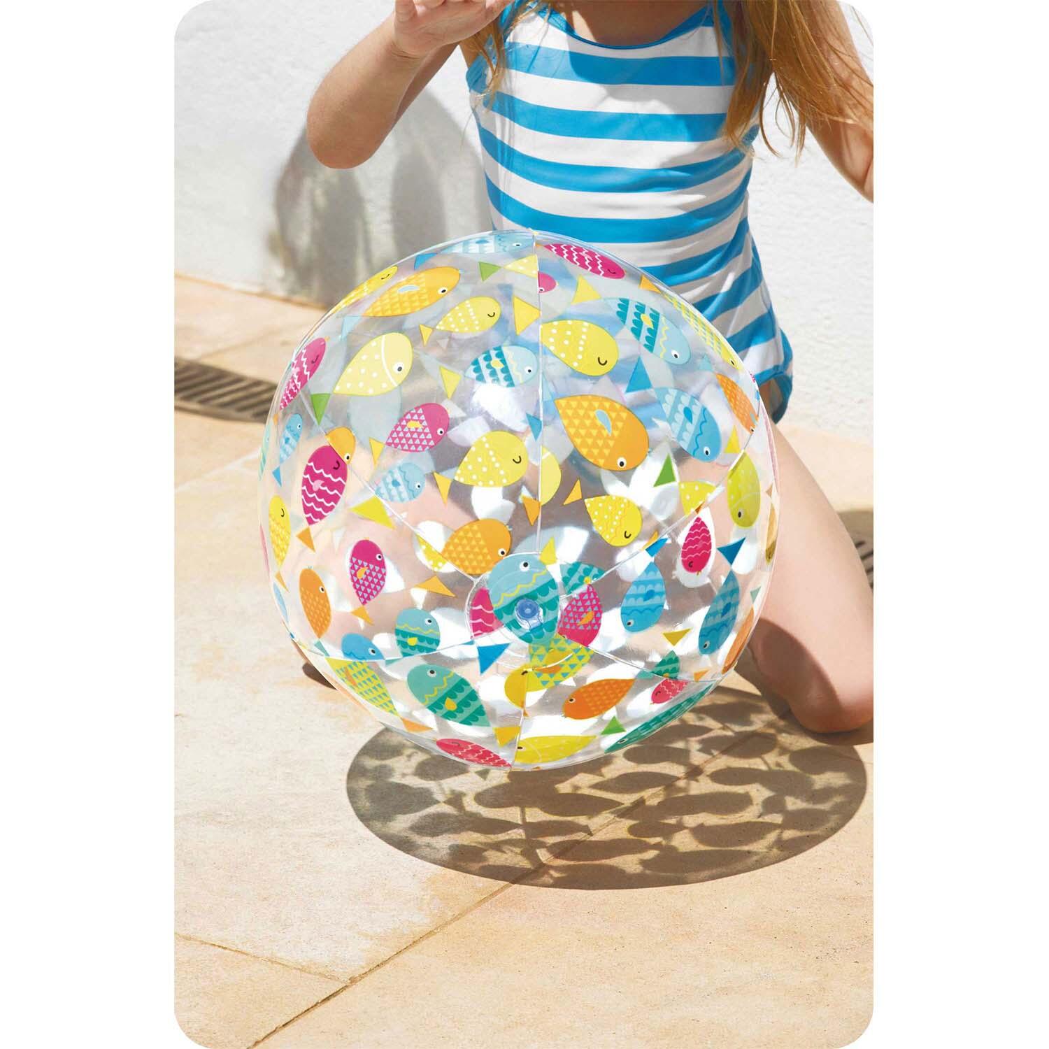 Dmuchana piłka plażowa wesołe rybki 51 cm INTEX 59040 3/4