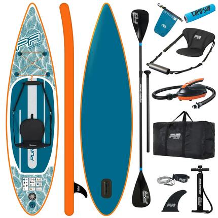 Deska pompowana SUP Aqua Marina Pure Air 11'0" Combo +POMPKA EP-T16 +BOJKA