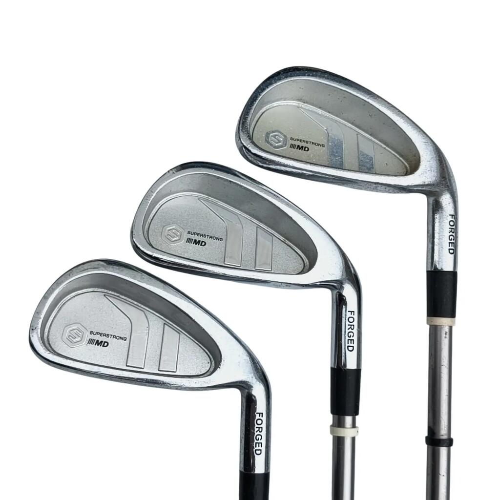 MD Golf Superstrong Iron Set / 3-PW+SW / Flex Regular / Graphite