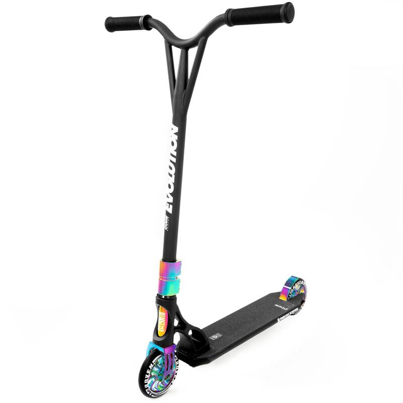 Performance Scooter Stunt 120mm Evolution Code Schwarz/Neochrom