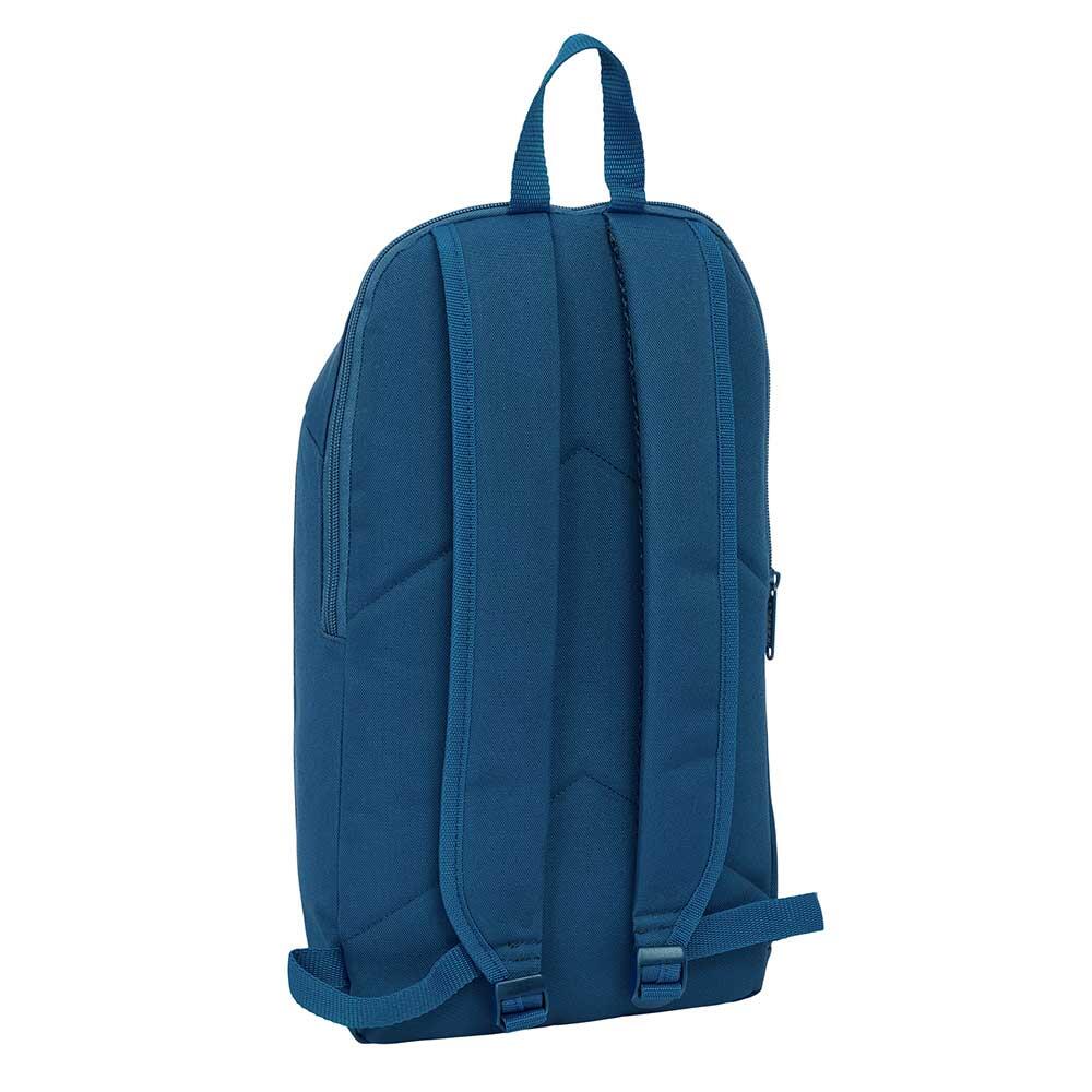 Mochila pequena Harper & Neyer para adultos com bolso frontal e alças, azul. 2/3