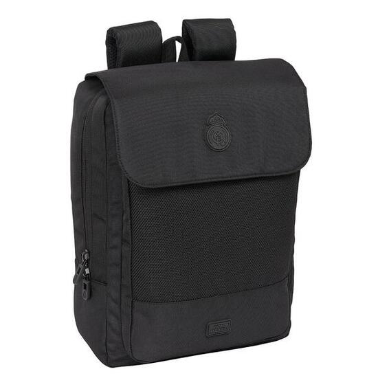 Sac à dos adulte Real Madrid avec rabat et port USB pour ordinateur portable