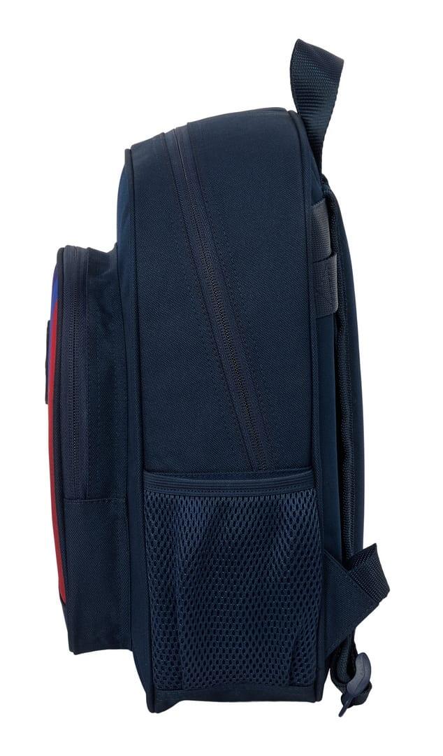 Mochila escolar infantil do FC Barcelona, ​​adaptável a carrinhos, com bolso 3/3