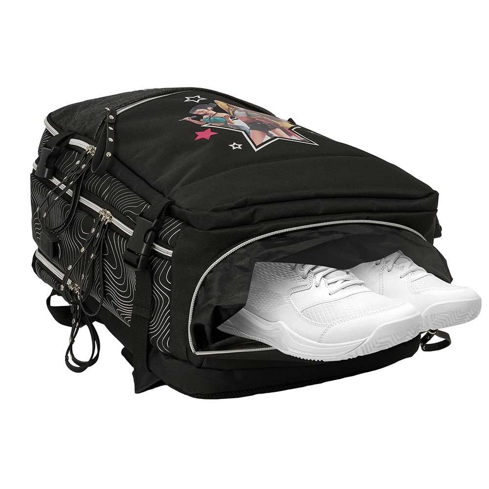 Mochila de viagem K-Pop Demon Hunters para adultos com compartimento para laptop 5/7