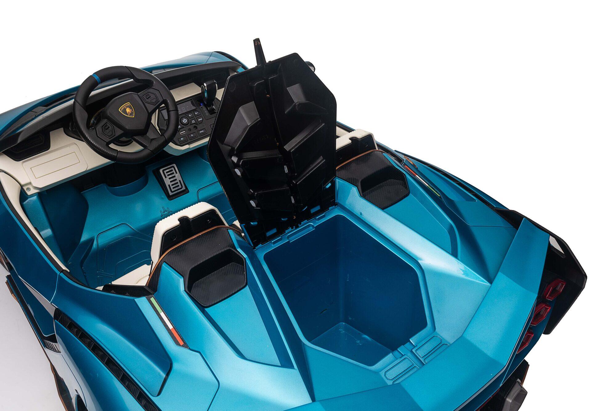 Licensed Lamborghini Sian in Blue color (3-8 years) 5/7