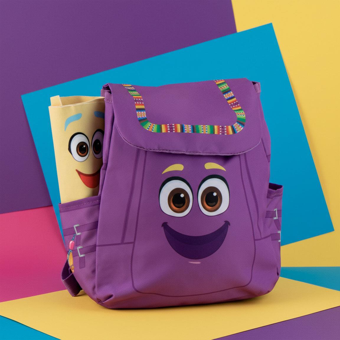 Sac à dos enfant Dora l'exploratrice en polyester avec bretelles réglables 6/6