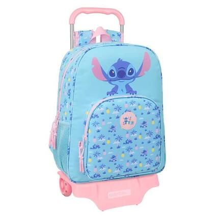 Sac à dos Stitch 3D pour enfants avec porte-bouteille et bretelles rembourrées