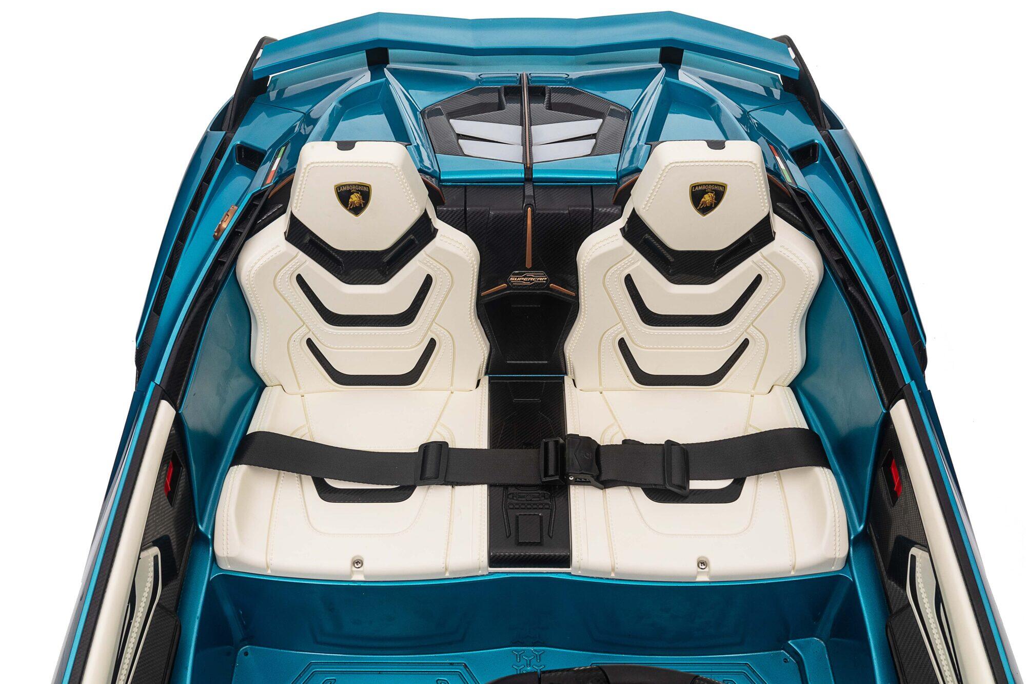 Licensed Lamborghini Sian in Blue color (3-8 years) 6/7