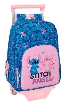 Sac à dos Stitch 3D pour enfants avec porte-bouteille et bretelles rembourrées