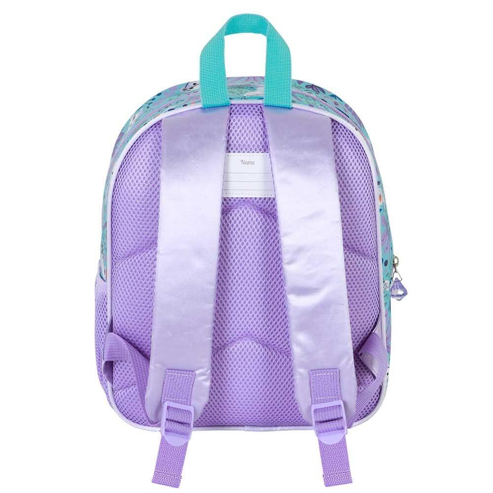 Mochila infantil Frozen II, adaptável a carrinhos de bagagem, com bolso frontal 4/4