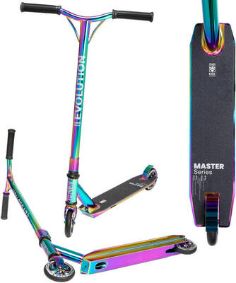 Stunt Performance Scooter 110mm Evolution Master Schwarz/Neo Chrom