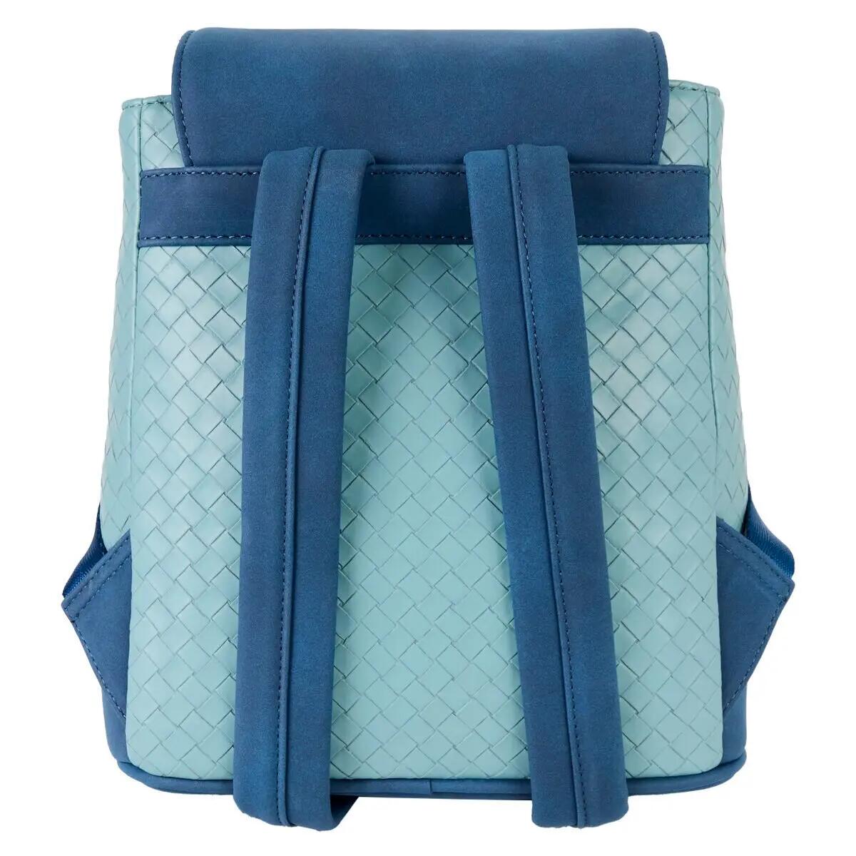 Zaino per bambini Stitch con chiusura a patta, 26 cm, azzurro e blu 2/2