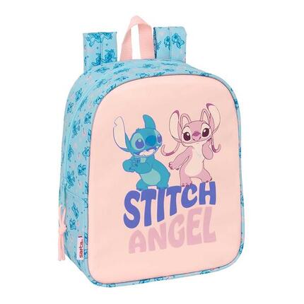 Sac à dos Stitch 3D pour enfants avec porte-bouteille et bretelles rembourrées