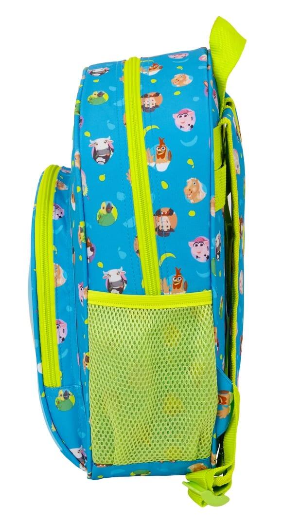 Sac à dos pour enfants Zenon's Farm avec musique et poche avant - Bleu 3/3