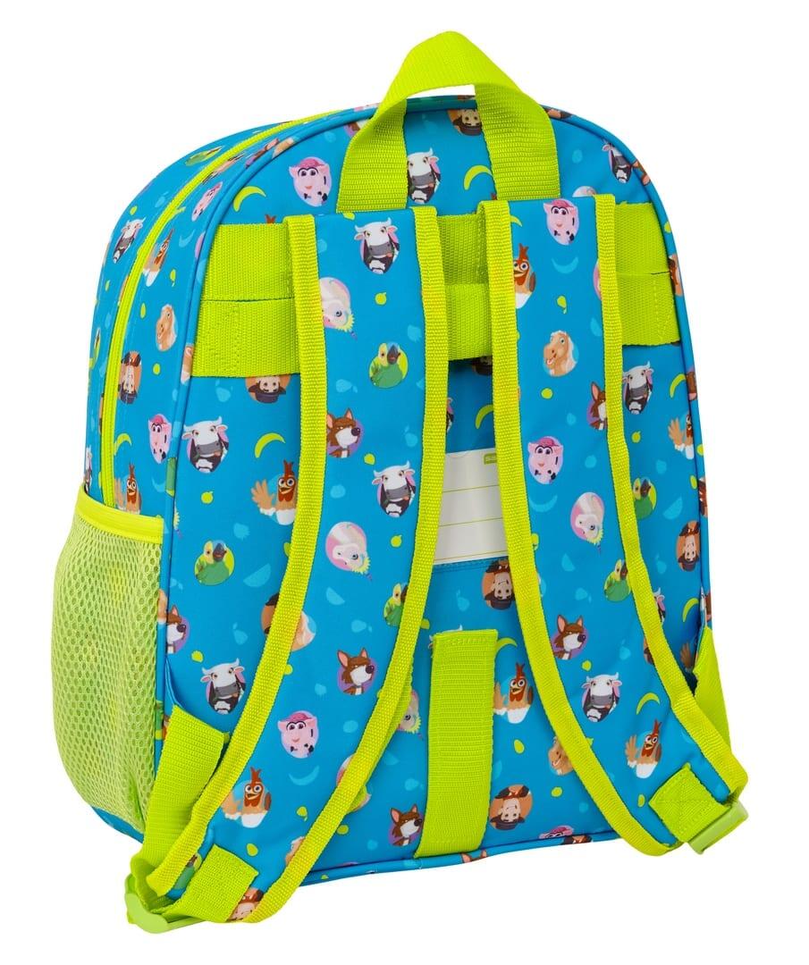 Sac à dos pour enfants Zenon's Farm avec musique et poche avant - Bleu 2/3