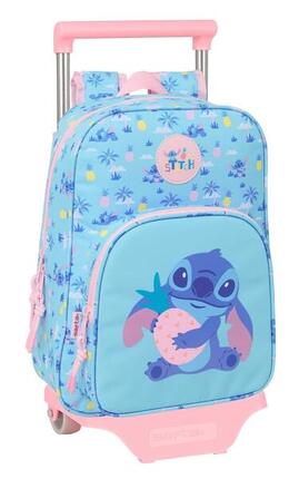 Sac à dos Stitch 3D pour enfants avec porte-bouteille et bretelles rembourrées