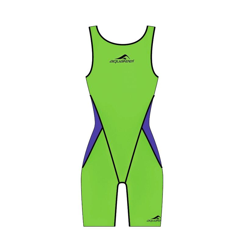Strój kąpielowy damski Aguafeel Neck to Knee Speedblue