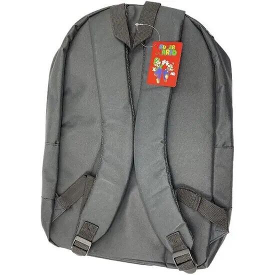 Mochila infantil Peach Super Mario Bros 40 x 29 cm rosa e preta 2/3
