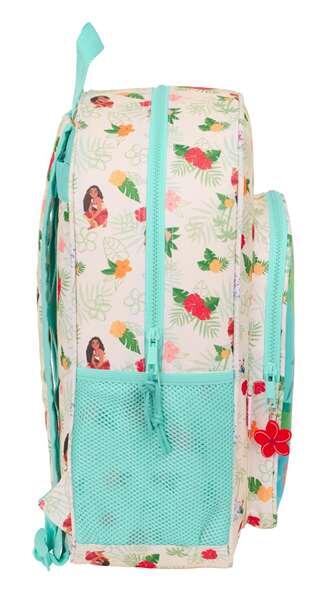 Mochila infantil Vaiana, adaptável a carrinhos de bagagem, com bolso frontal 3/5
