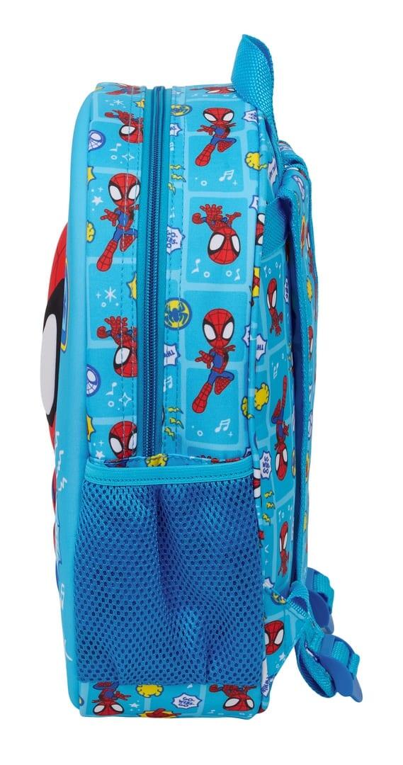 Mochila 3D do Homem-Aranha para Crianças com Porta-Garrafa e Alças Acolchoadas 3/3