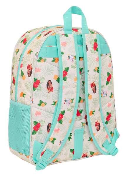 Mochila infantil Vaiana, adaptável a carrinhos de bagagem, com bolso frontal 2/5