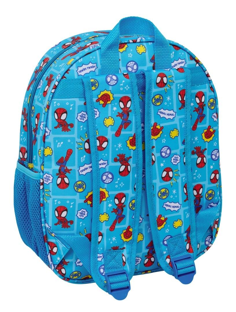 Mochila 3D do Homem-Aranha para Crianças com Porta-Garrafa e Alças Acolchoadas 2/3