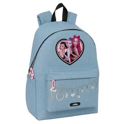 Sac à dos enfant K-Pop Demon Hunters pour ordinateur portable 14,1 pouces avec
