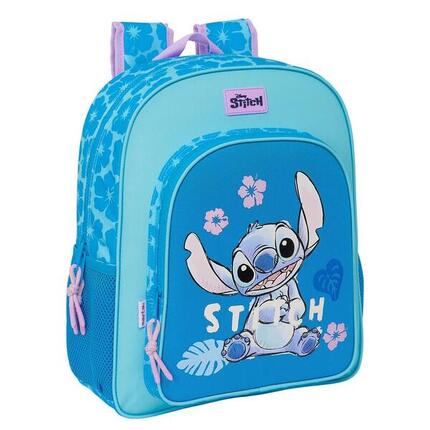 Sac à dos Stitch 3D pour enfants avec porte-bouteille et bretelles rembourrées
