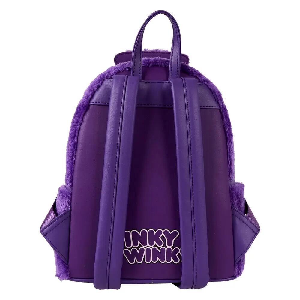 Zainetto per bambini Tinky-Winky Teletubbies da 26 cm con tasca frontale viola 2/4