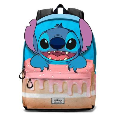 Zaino Wish 3D per bambini con cerniera e tasche laterali in rete viola