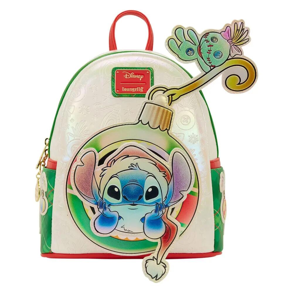 Zaino da vacanza Stitch per adulti in poliuretano con spallacci regolabili 3/4