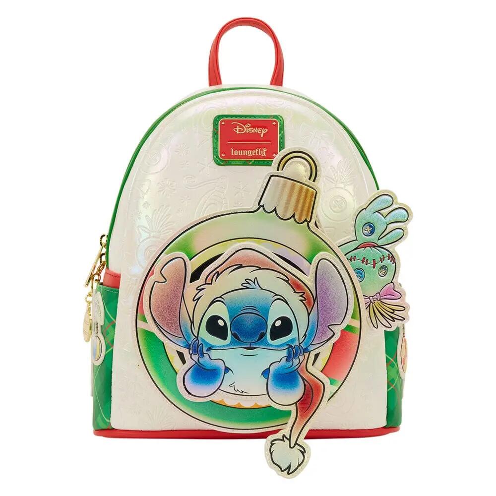 Zaino da vacanza Stitch per adulti in poliuretano con spallacci regolabili 2/4