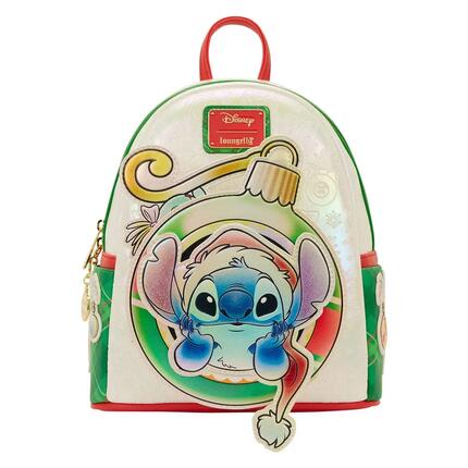 Sac à dos Minnie Mouse pour adulte avec poche avant, en cuir végétalien, rose