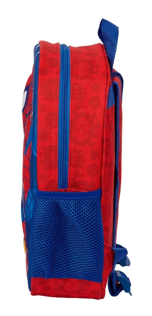 Zaino per bambini Spiderman 3D con portaborraccia e maniglie imbottite - Blu 3/3