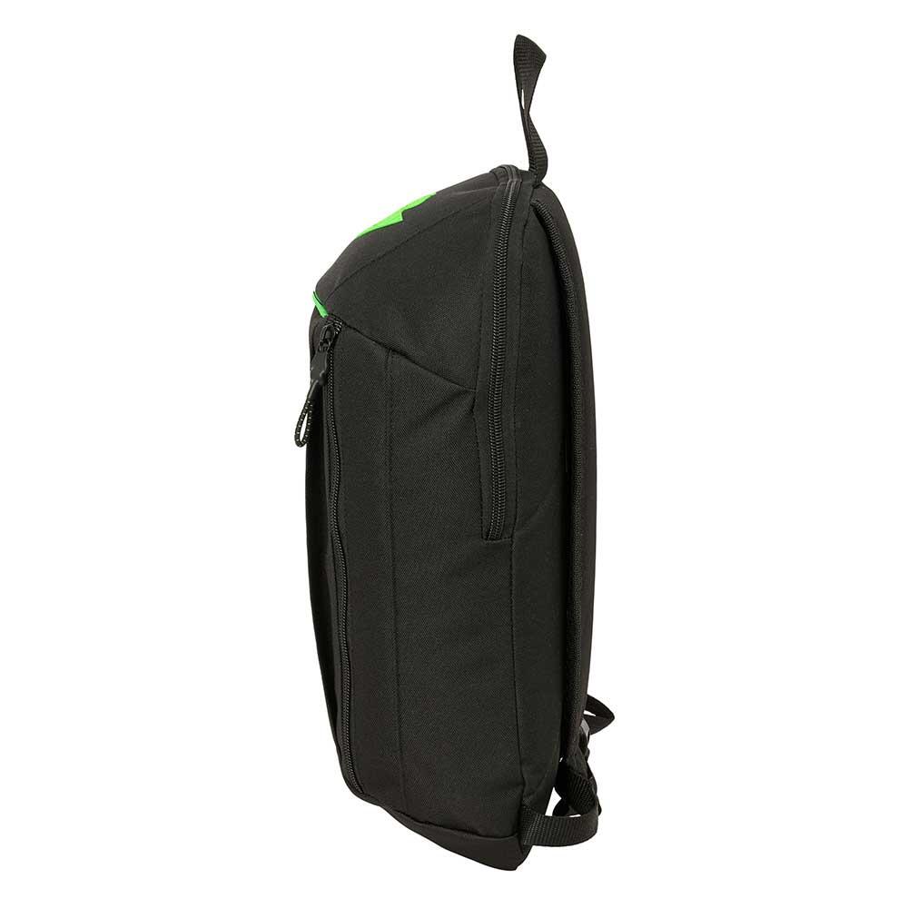 Mini sac à dos Real Betis pour enfants avec poche avant et fermeture éclair 3/3