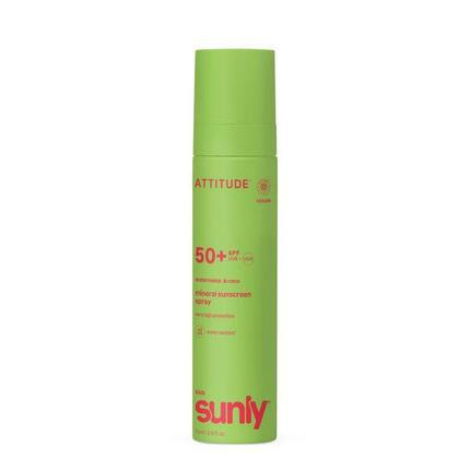 Spray solaire minéral visage & corps enfant FPS 50 pastèque coco