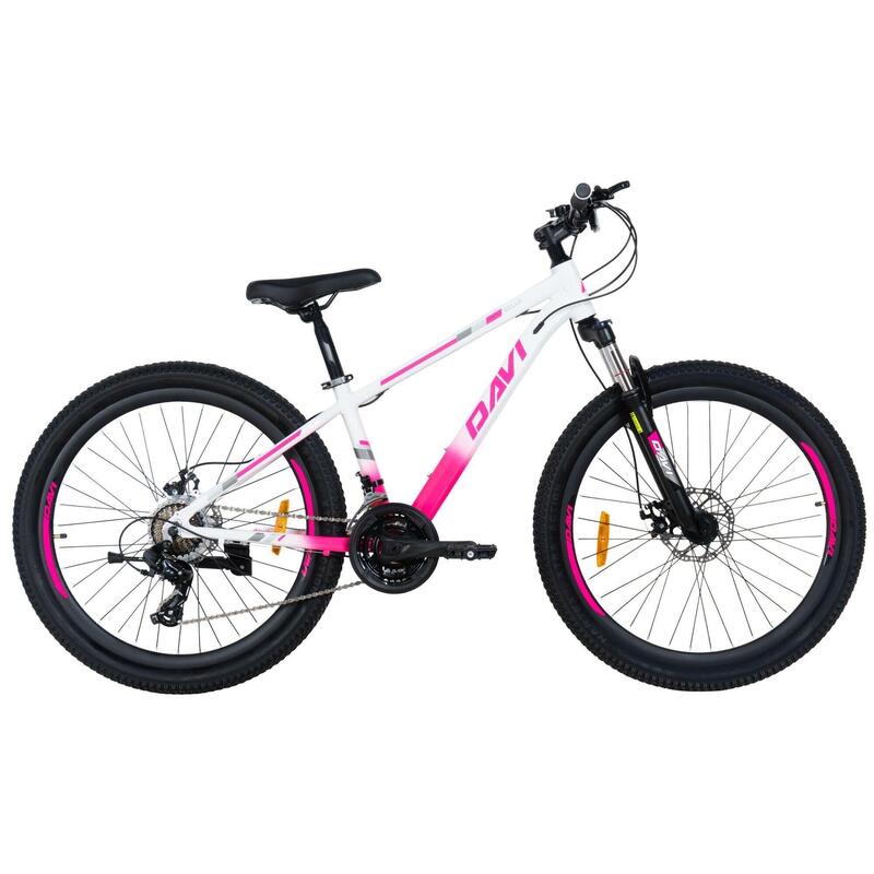 Bicicleta MTB 26”, shimano, cadru aluminiu 13", 145-170 cm, Davi Bella Pro