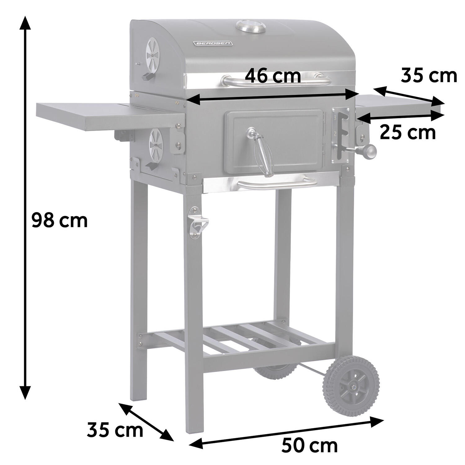 Grill węglowy Berdsen BD-892 5/7