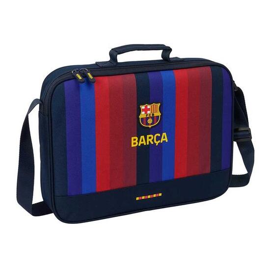 Sac de voyage enfant FC Barcelone en polyester avec bandoulière - Bleu